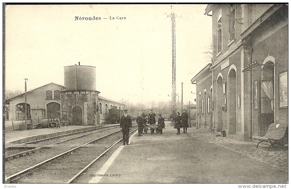 18 - NERONDES - La Gare