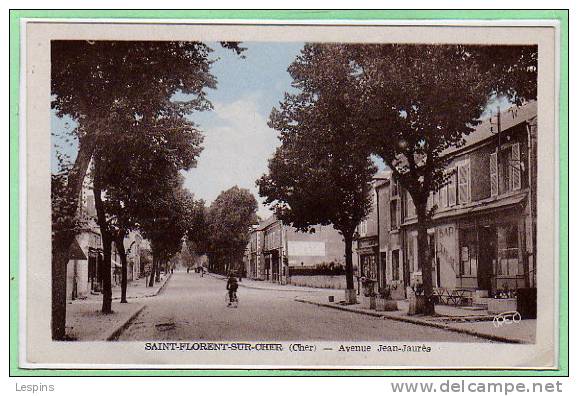 18 - SAINT FLORENT sur CHER -- Avenue Jean Jaures