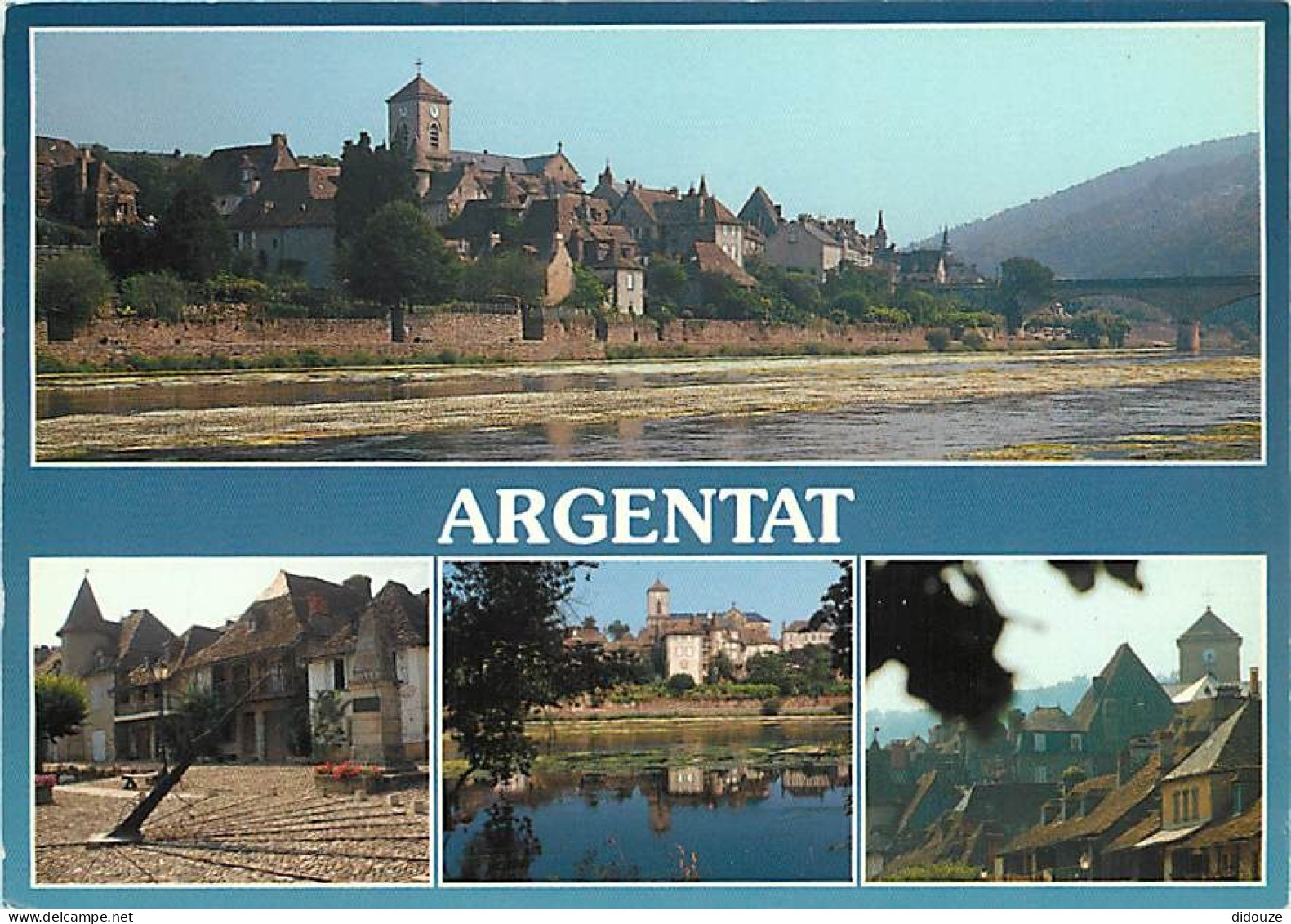 19 - Argentat - Multivues - Flamme Postale de Argentat - CPM - Voir Scans Recto-Verso