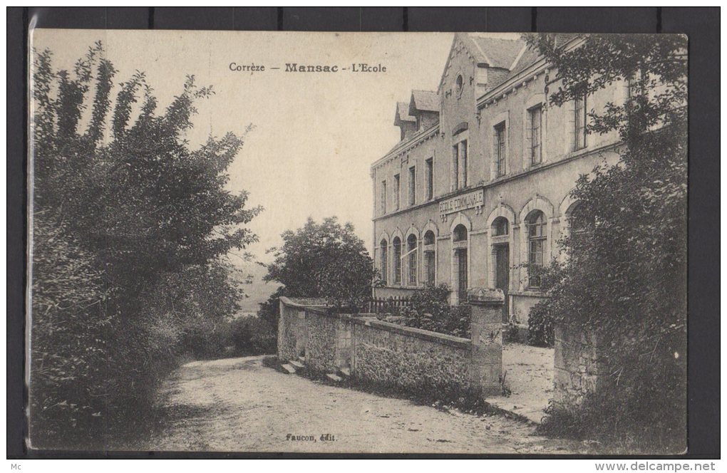 19 - Mansac (corrèze) - L'Ecole