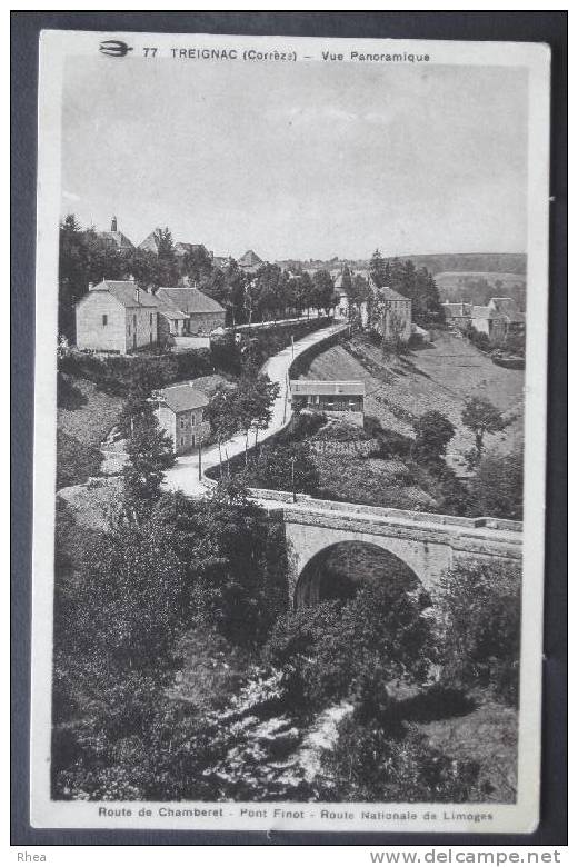 19 Treignac pont sépia    D19D  K19269K  C19269C RH049828