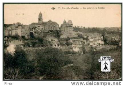 19 Uzerche - 26. Uzerche (Corrèze) - Vue prise de la Pomme - cpa