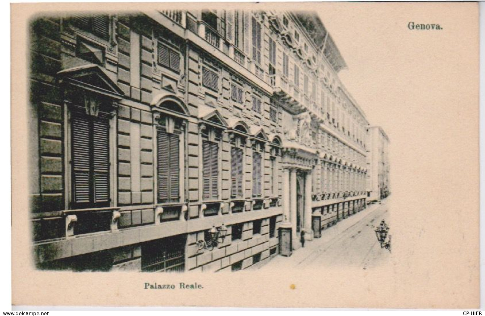 1900 - ITALIE - ITALIA - GENOVA - GENOA - PALAZOO REALE