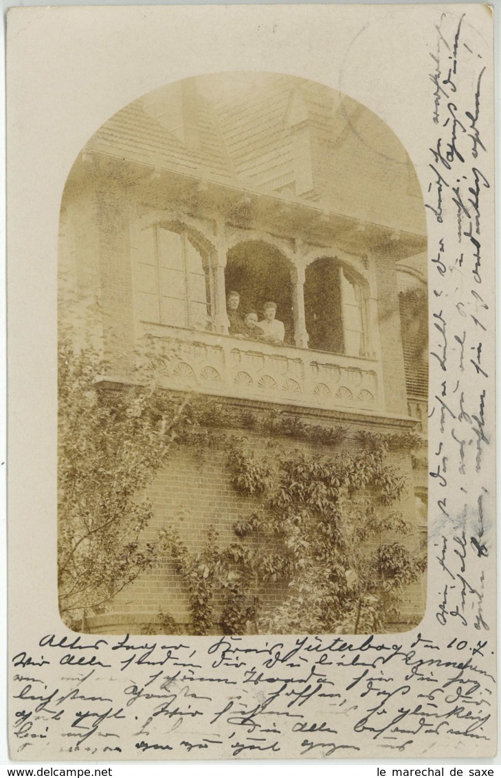 1904 Foto Ansichtskarte ALTES LAGER Niedergörsdorf Teltow