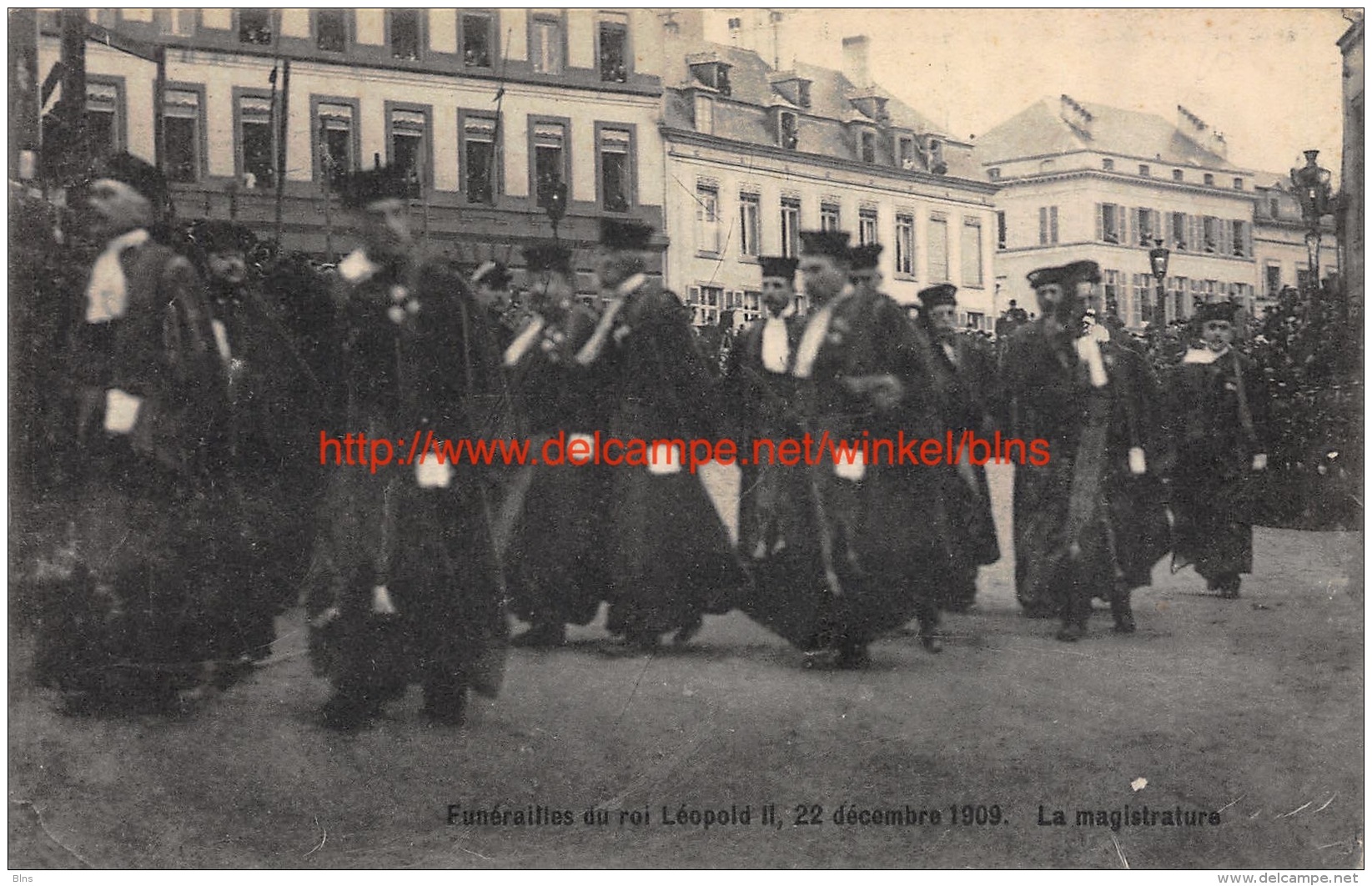 1909 Funerailles du Roi Leopold II - Bruxelles