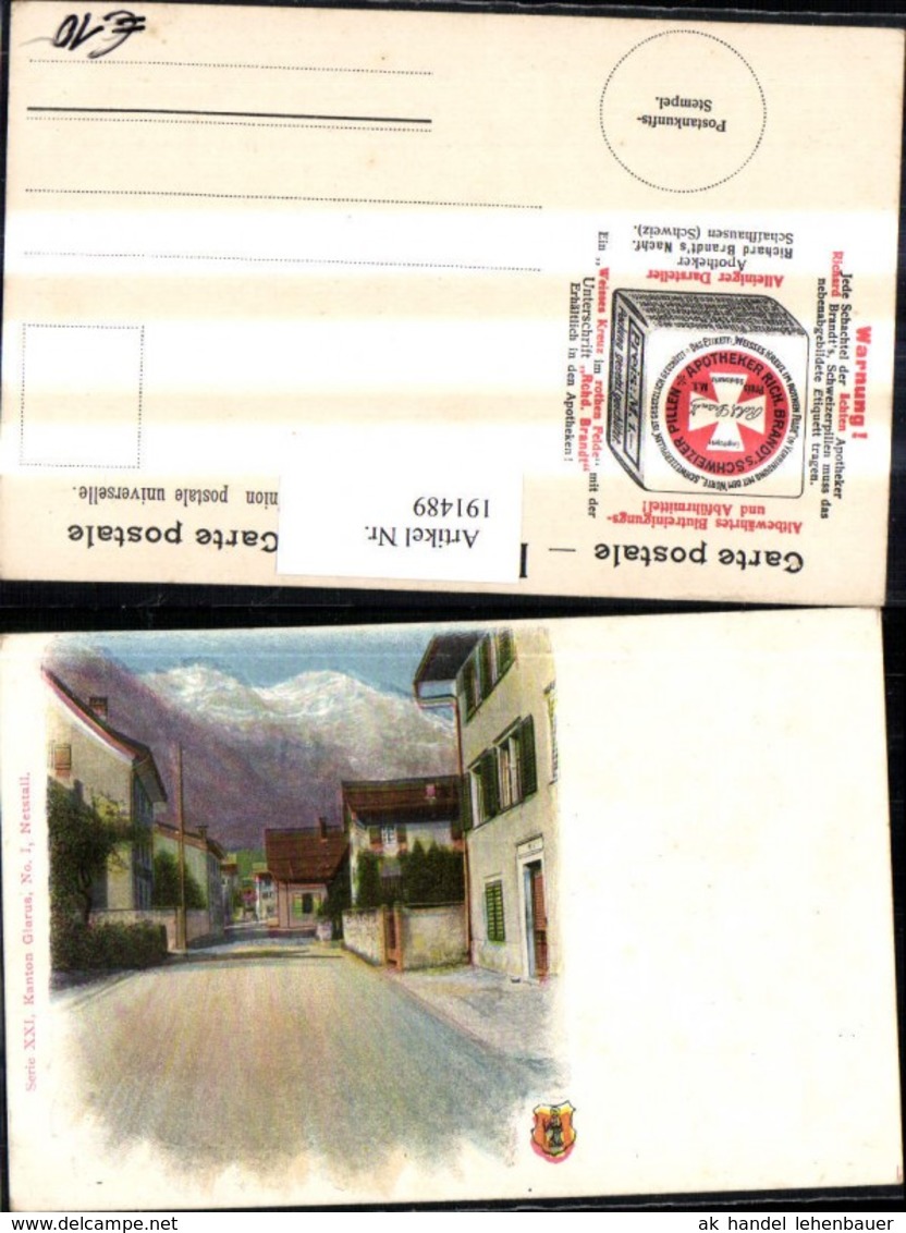 191489,Netstall Stra&szlig;enansicht Kt Glarus