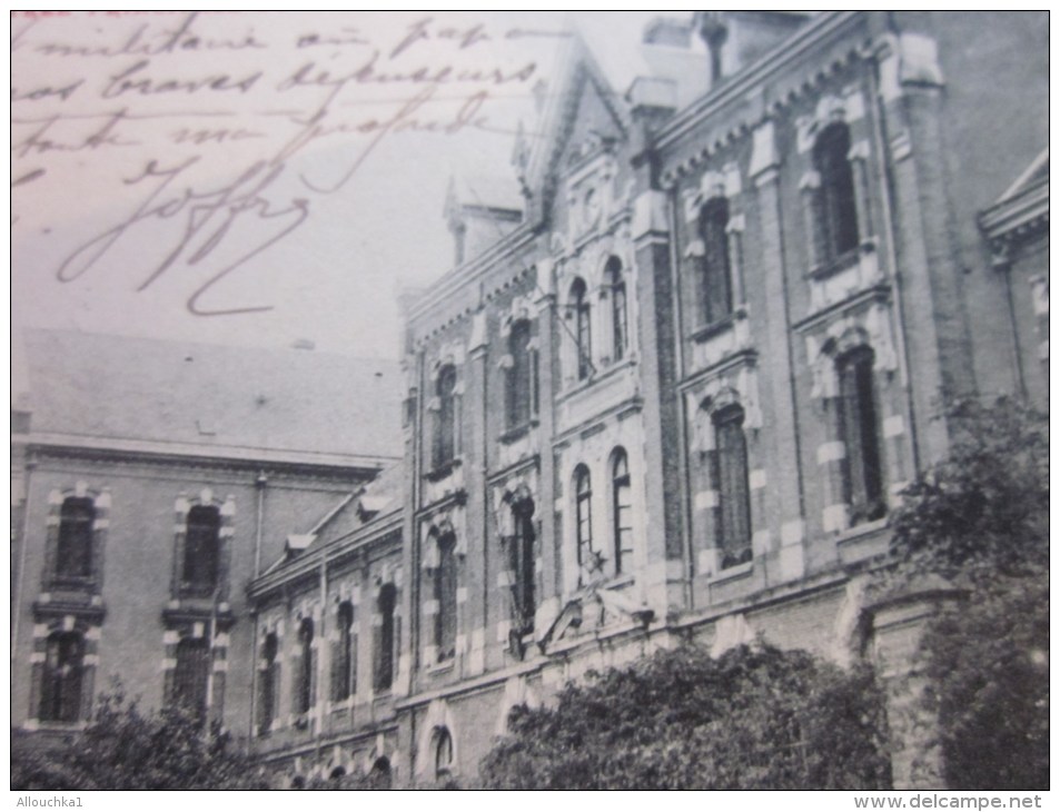 1916 CPA FOIX entrée principale du lycée (Ariège 09 )-les Pyrénées ariégeoise  --photo labouche frère Toulouse