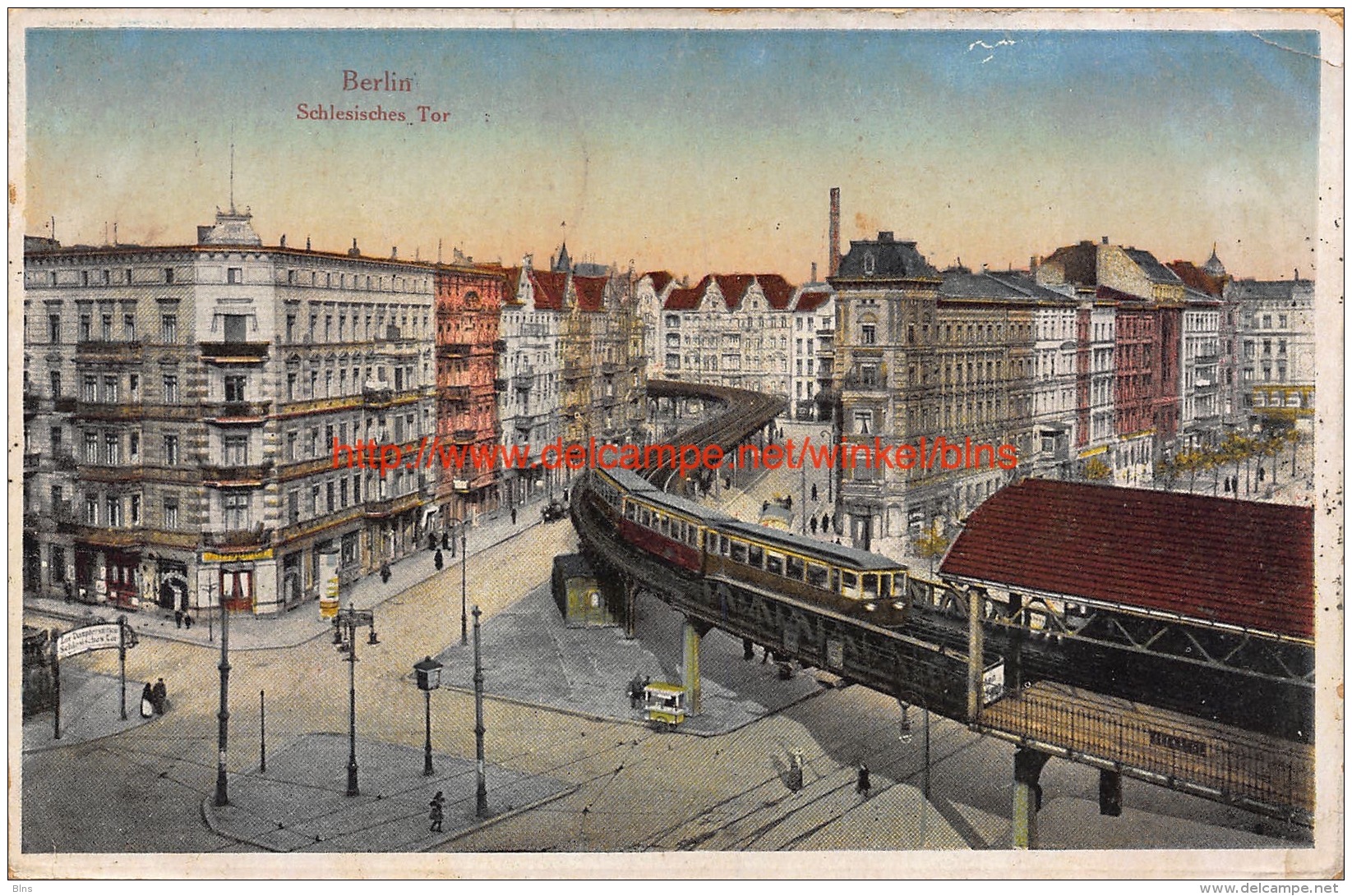 1922 Schlesisches Tor Berlin Hochbahn