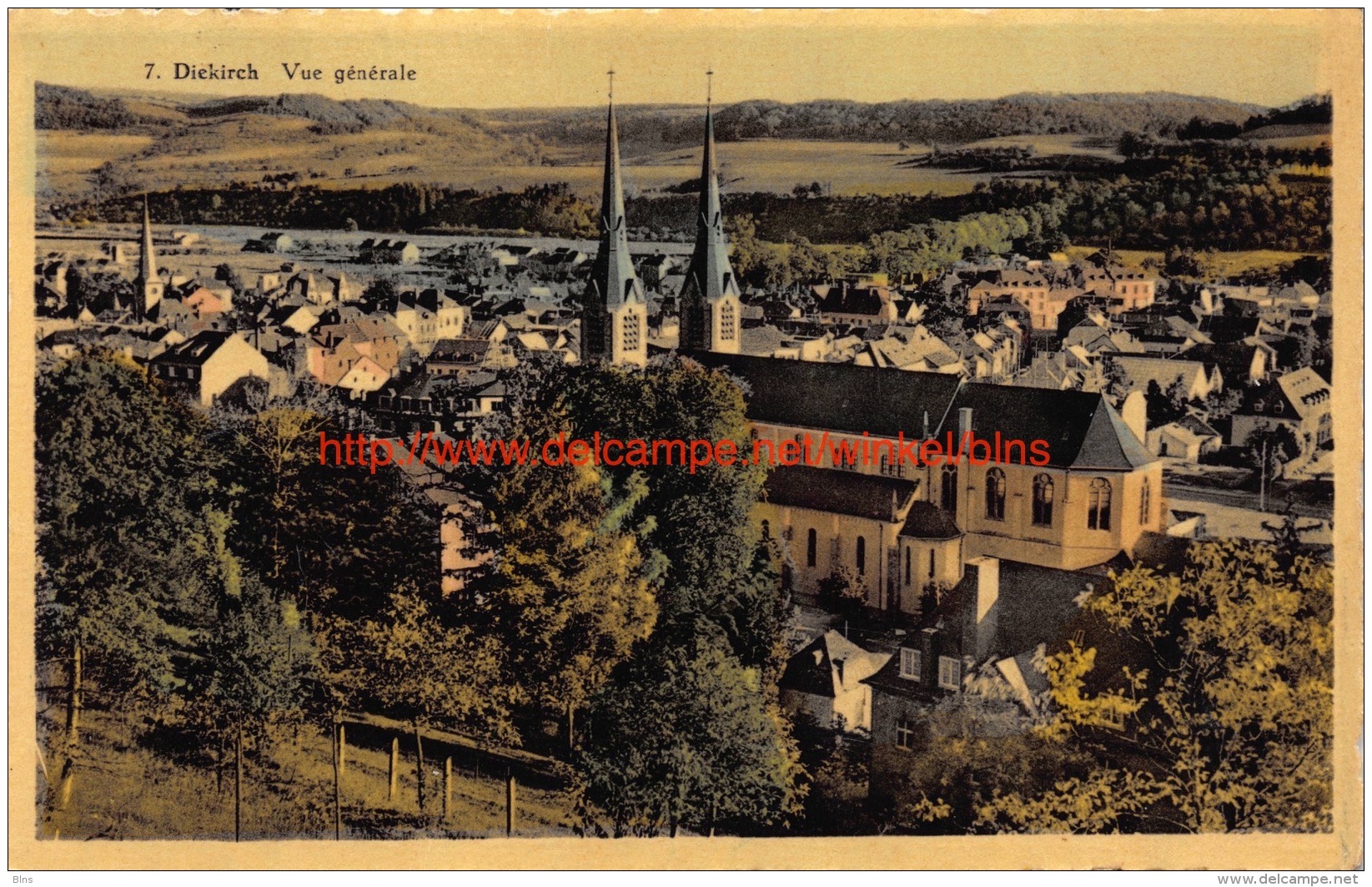 1951 Vue générale - Diekirch