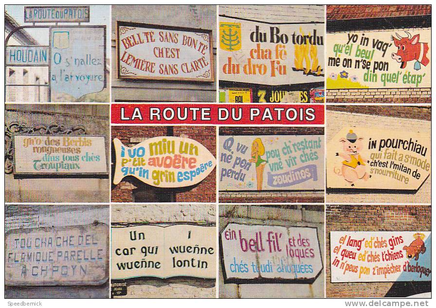 19729 la route du patois. , région Nord pas de calais. éd mage