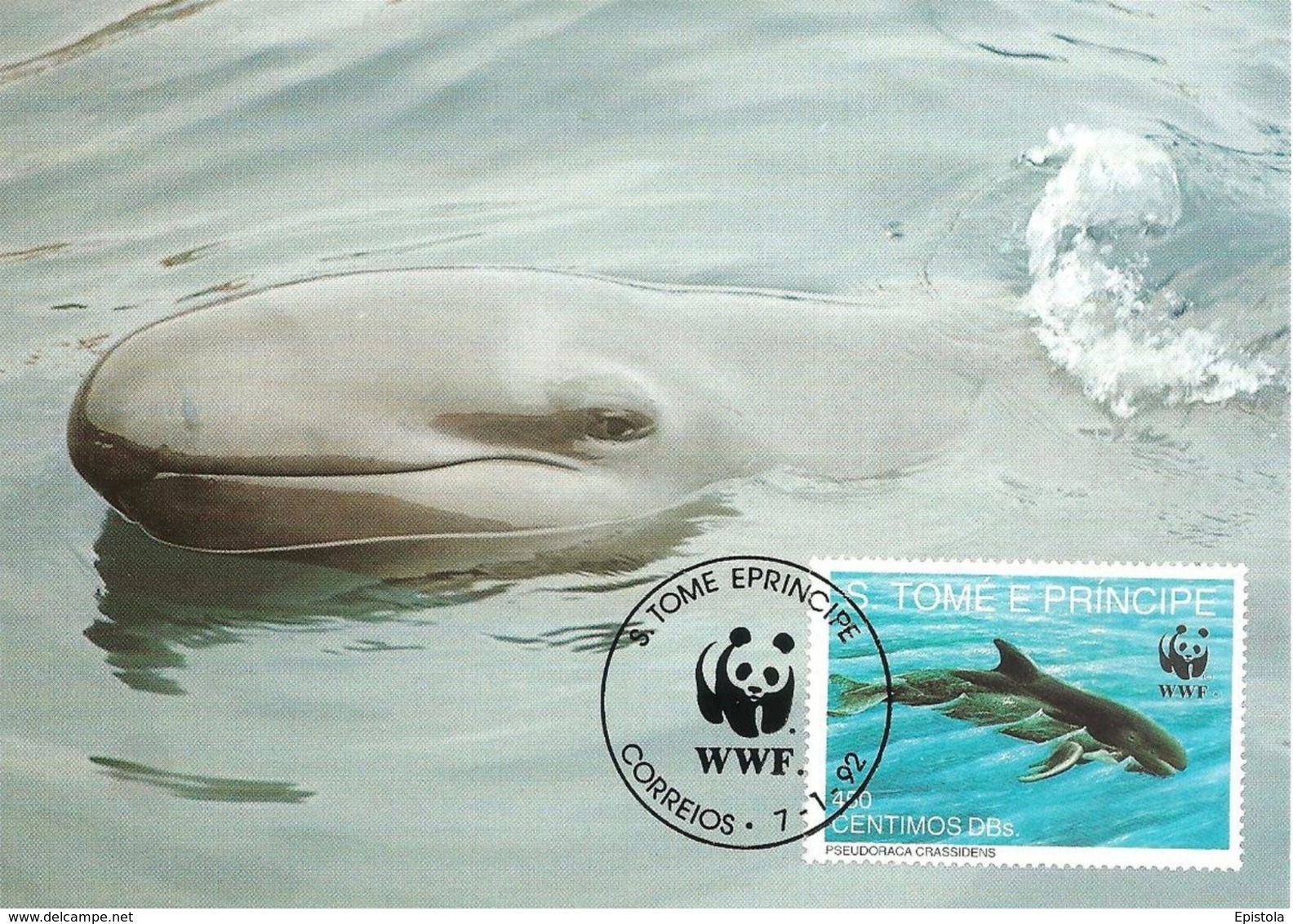 1992 - SAO TOME E PRINCIPE - False Killer Whale - Fausse Orque Pseudorca