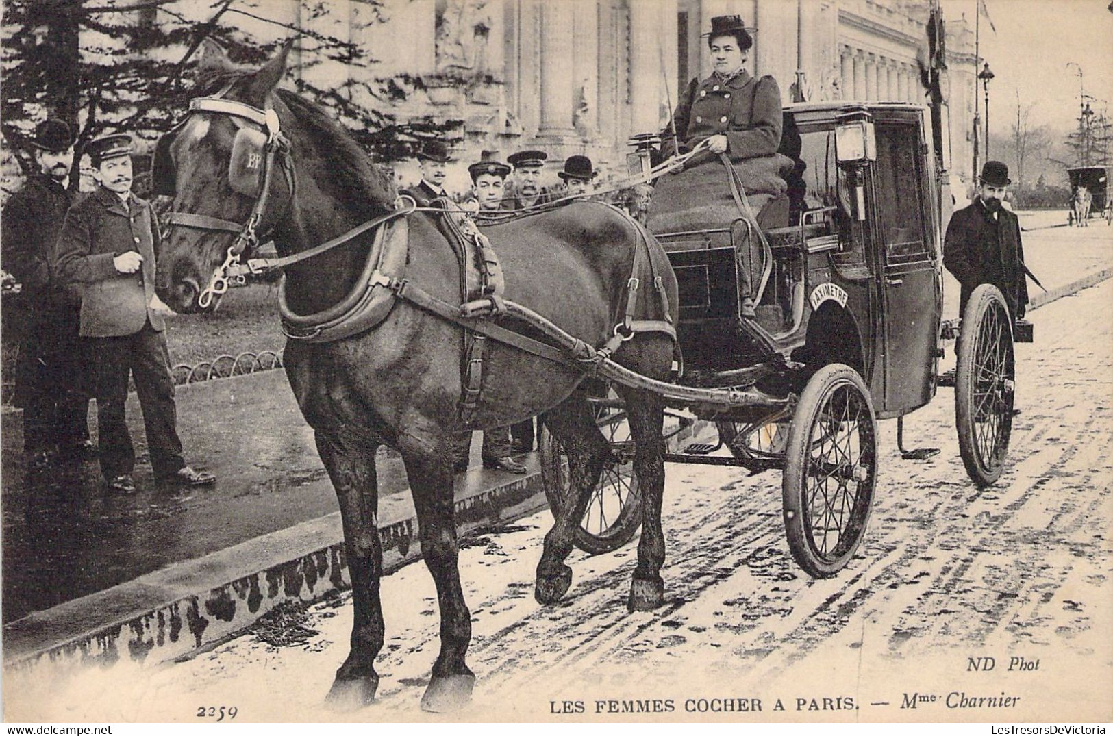 [-20%] CPA Petits Métiers à Paris - Paris Nouveau - Les Femmes Cocher - 2259 - Mme Charnier