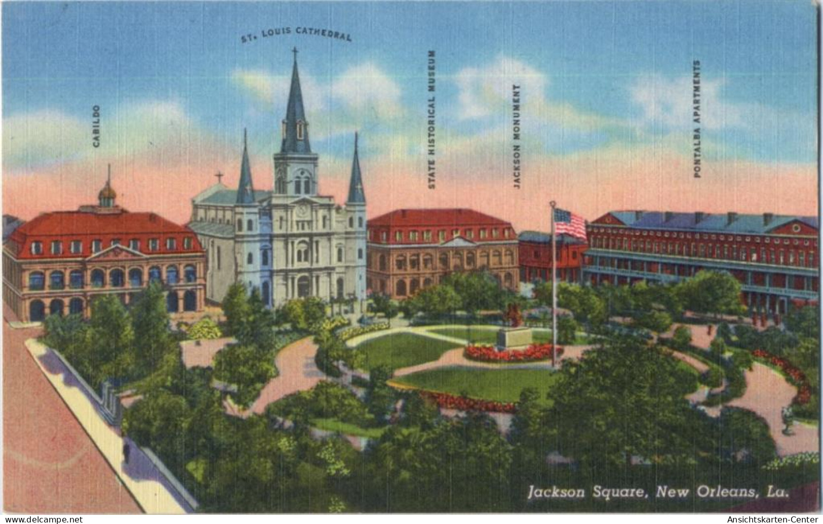 20066307 - New Orleans - Jackson Square, Kirche