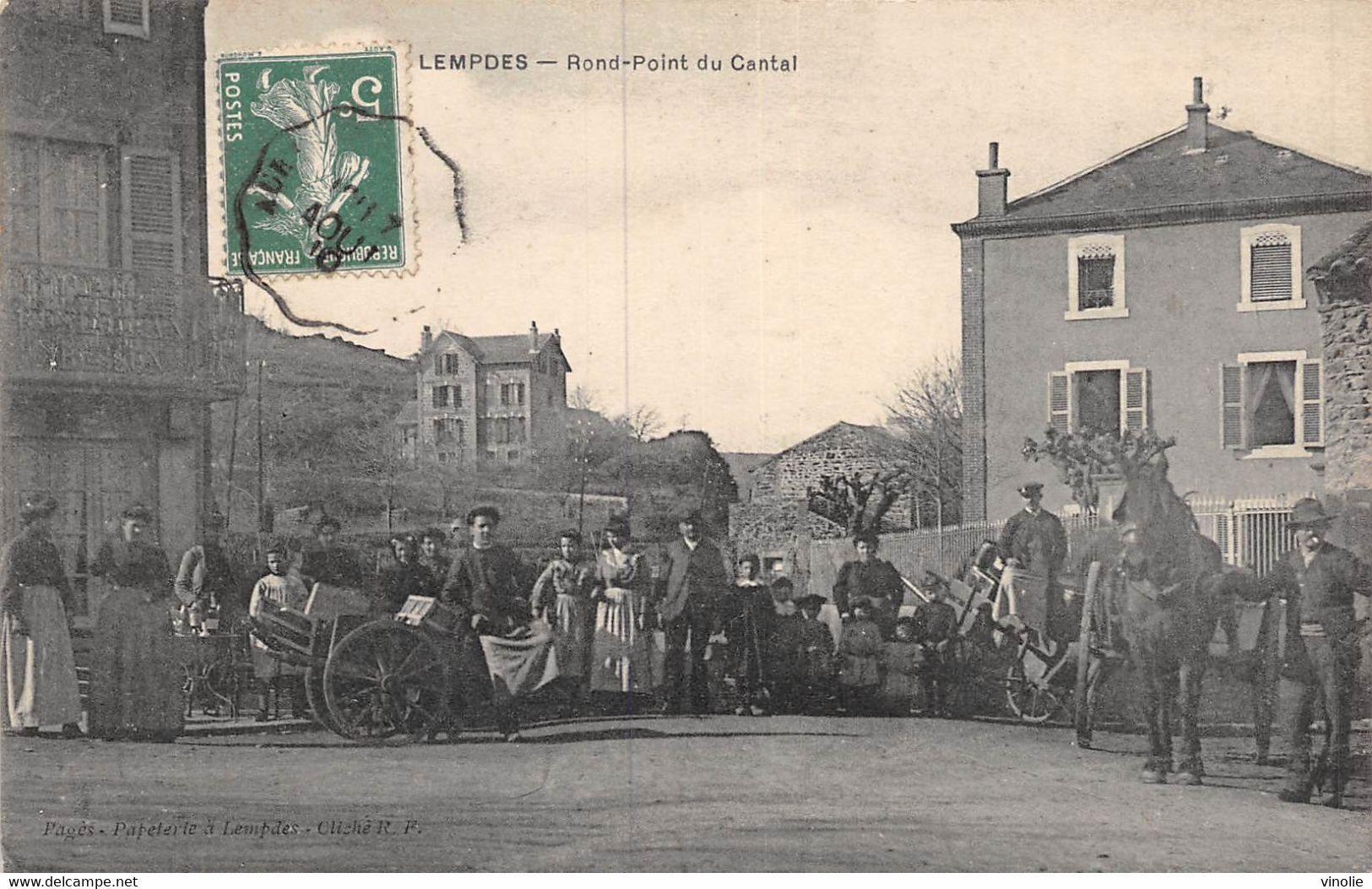 21-1865 : LEMPDES. ROND-POINT DU CANTAL