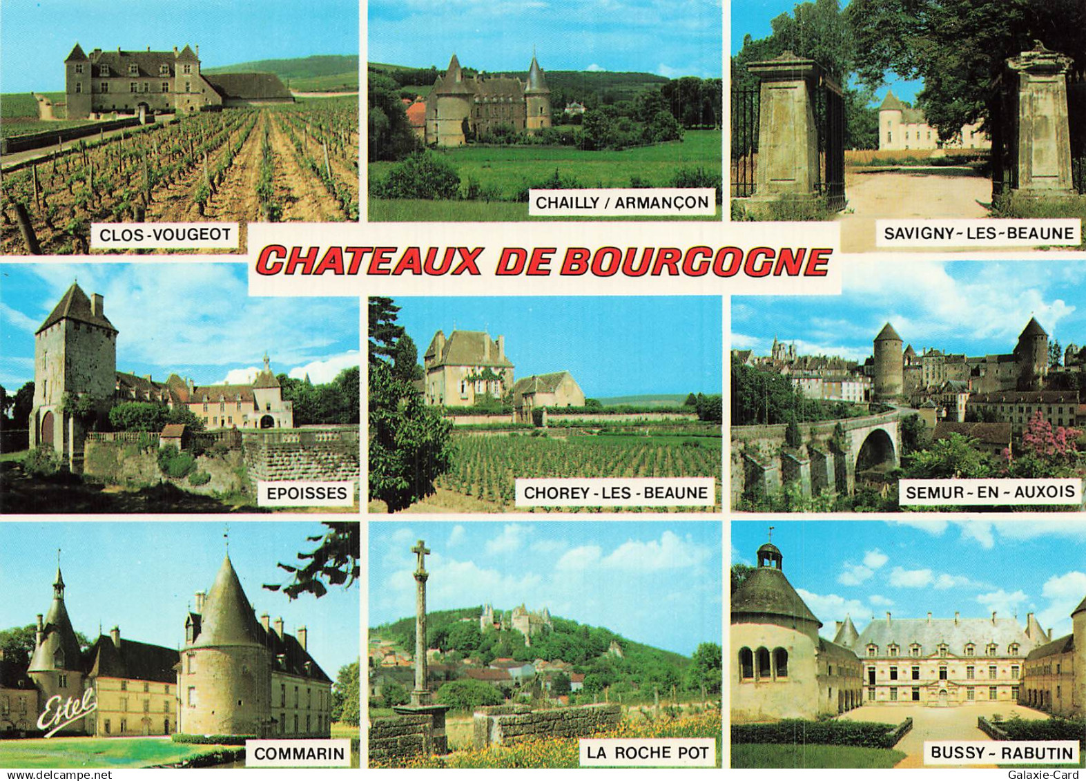 21 BOURGOGNE CHATEAUX DE BOURGOGNE