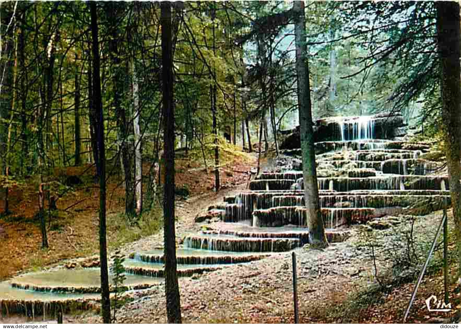 21 - Chatillon sur Seine - Environs de Chatillon sur Seine - Cascade pétrifiante d'Etuf - Flamme Postale - CPM - Voir Sc