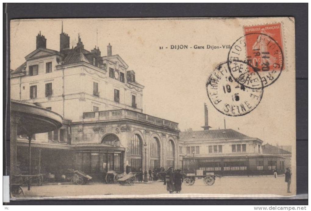 21 - Dijon - La gare Dijon-Ville