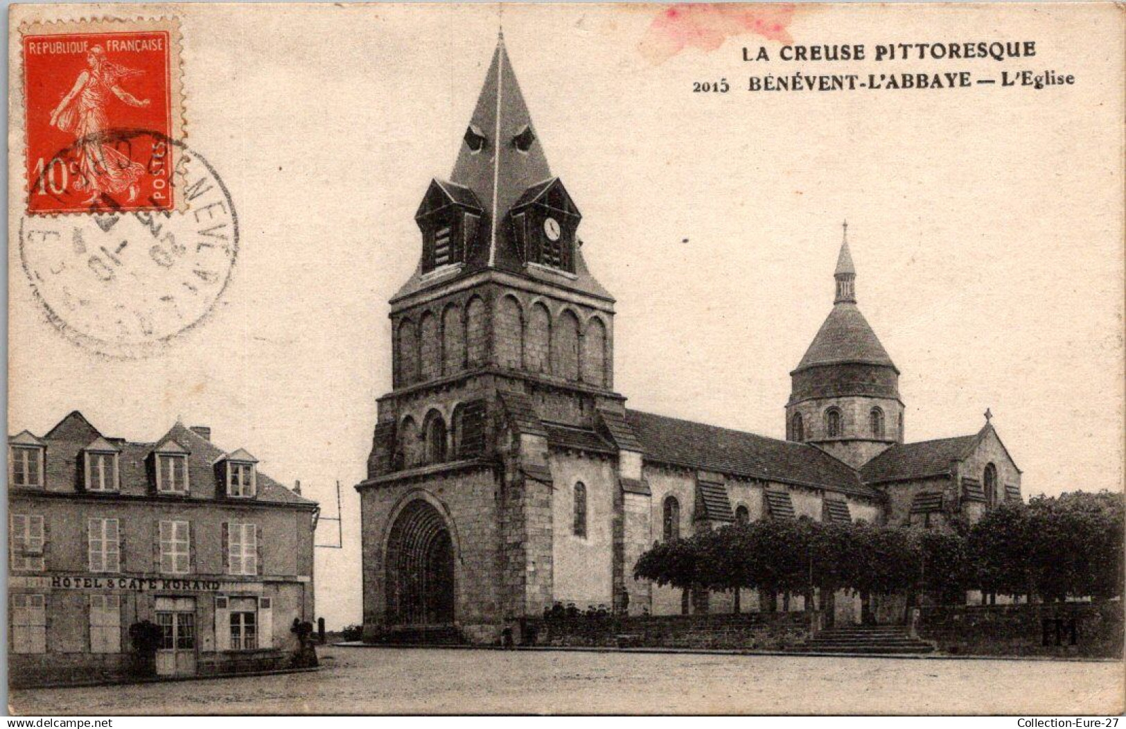 (*22/10/24) 23-CPA BENEVENT L'ABBAYE