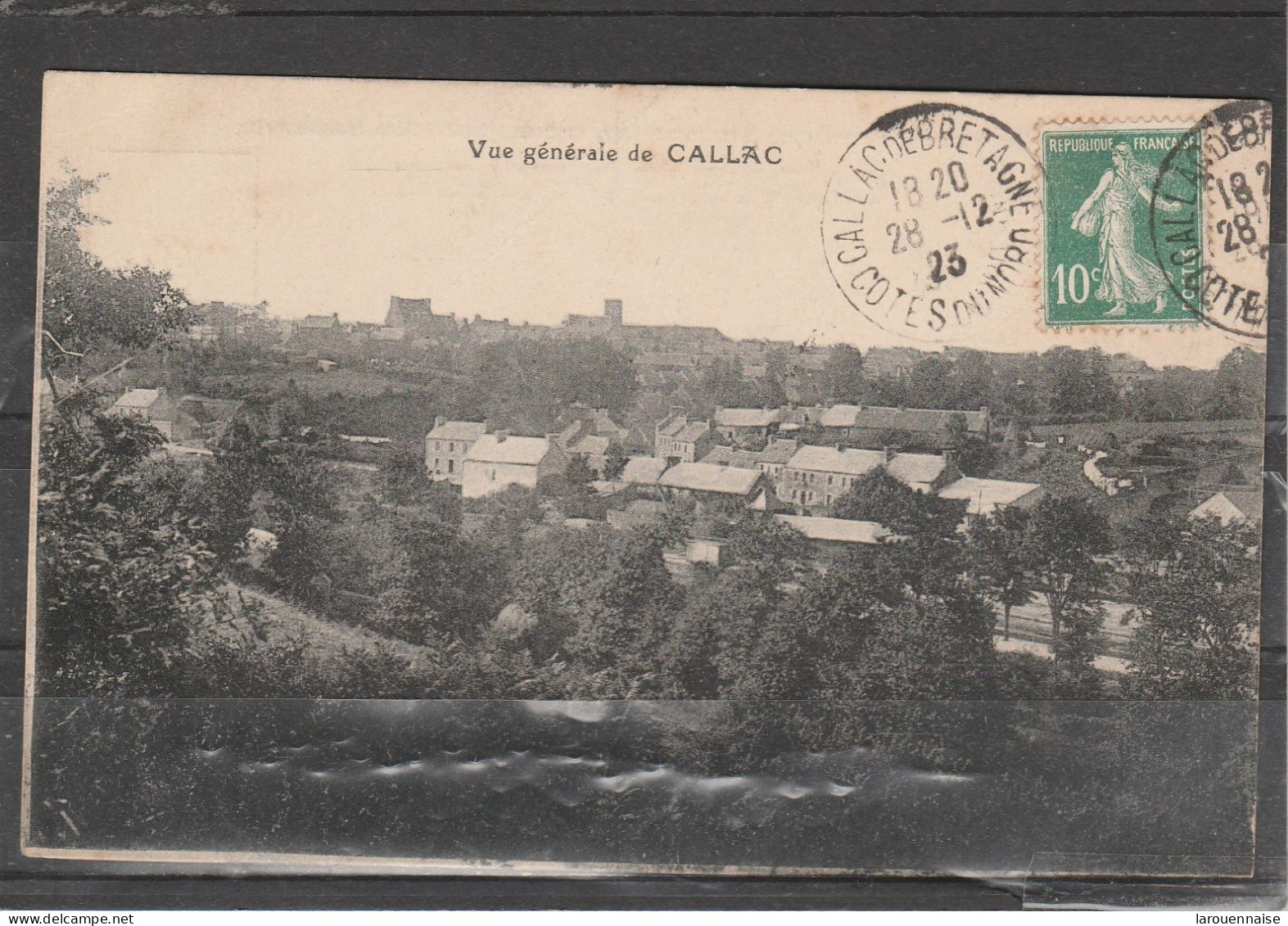 22 - CALLAC - Vue générale de Callac