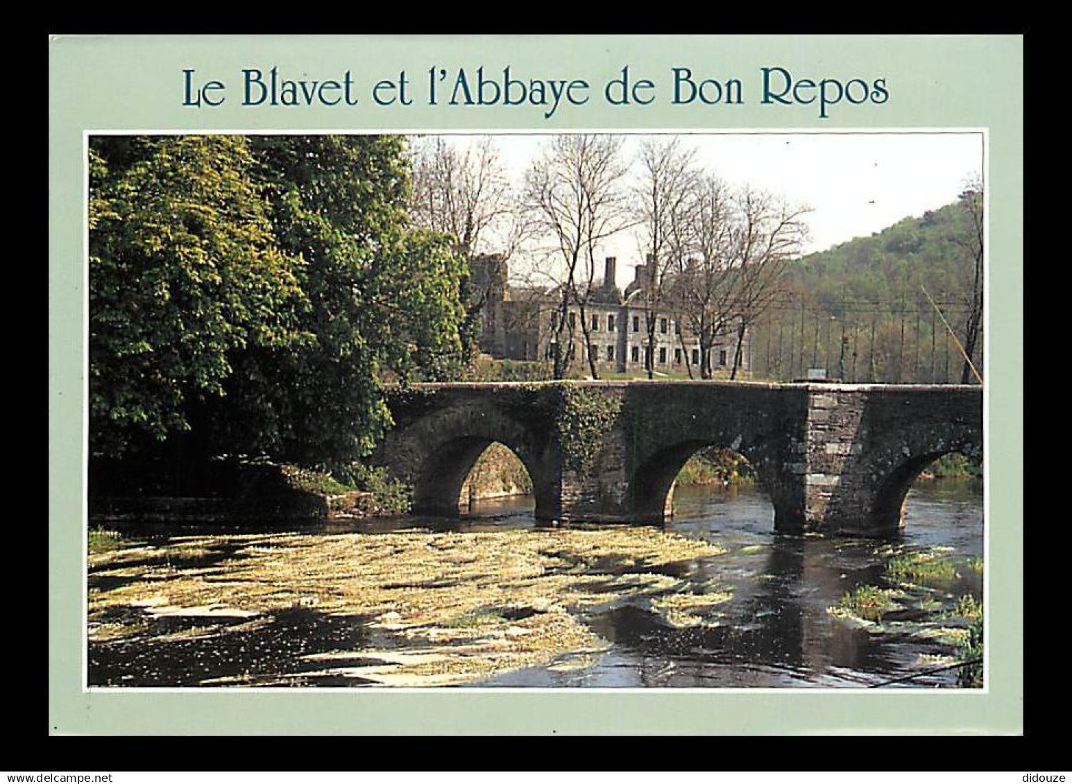 22 - Gouarec - Le pont sur Le Blavet et l'Abbaye de Bon Repos - Carte Neuve - CPM - Voir Scans Recto-Verso