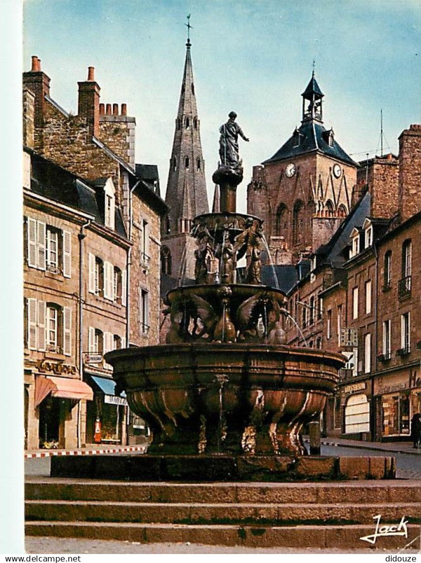 22 - Guingamp - La fontaine de la Plomée - Flamme Postale de Guingamp - CPM - Voir Scans Recto-Verso