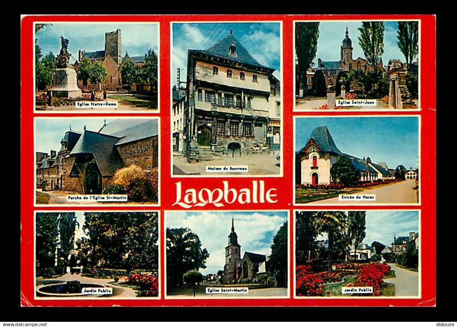 22 - Lamballe - Multivues - Flamme Postale de Lamballe - CPM - Voir Scans Recto-Verso