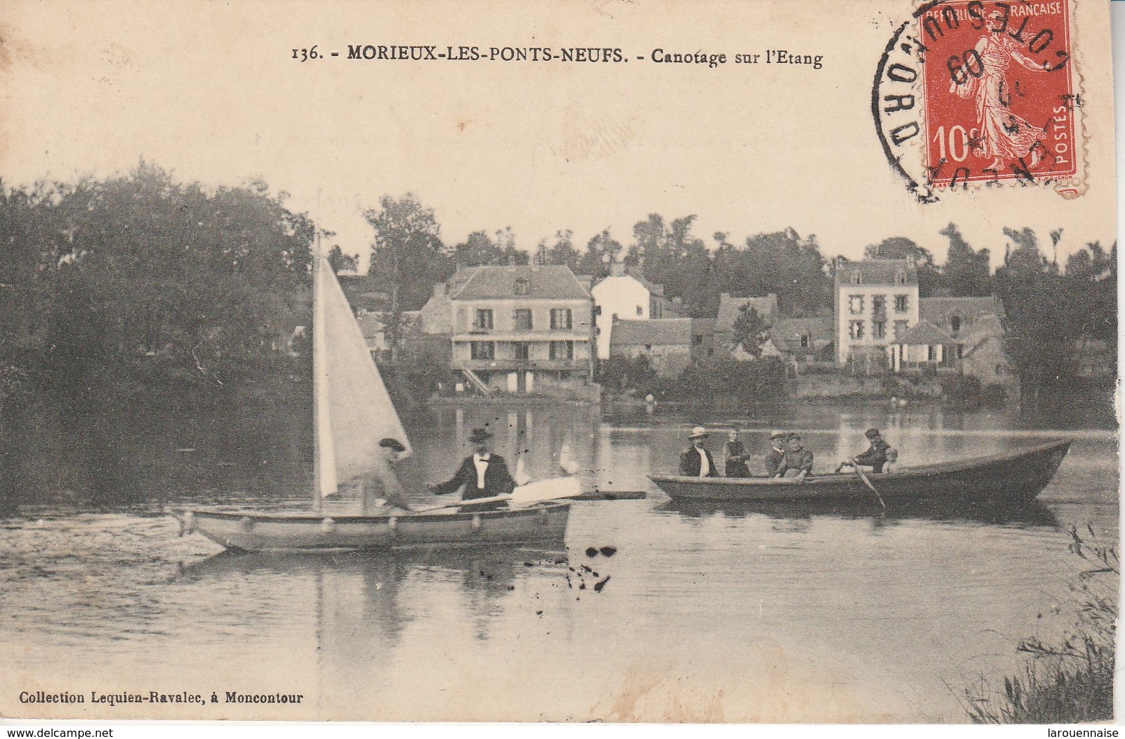 22 - MORIEUX - Les Ponts Neufs - Canotage sur l' Etang