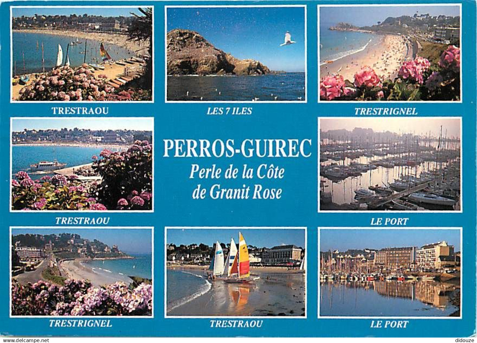 22 - Perros-Guirec - Multivues - Flamme Postale de Perros-Guirec - CPM - Voir Scans Recto-Verso