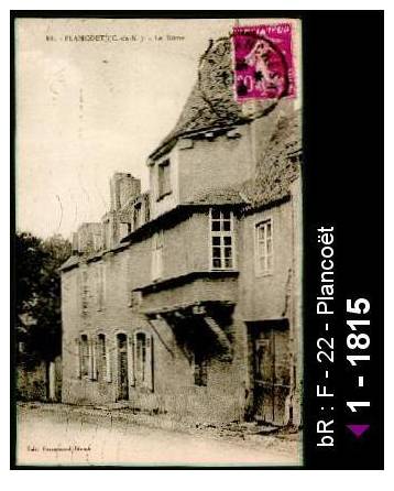 22 Plancoët - 88 - PLANCOET (C-du-N) - Le Dôme - chateaubriand - cpa -  /  D22D  K22172K  C22172C