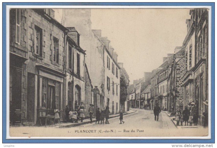 22 - PLANCÖET -- Rue du Pont