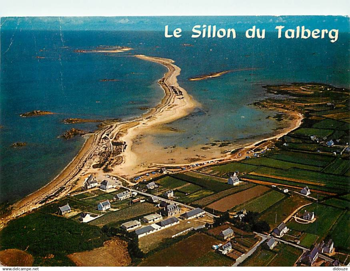 22 - Pleubian - Le Sillon du Talberg - Vue aérienne - Flamme Postale de Pleubian - CPM - Voir Scans Recto-Verso