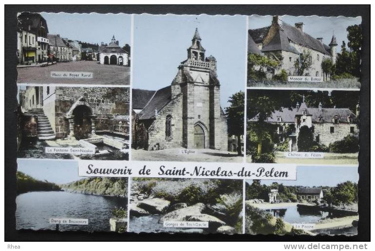 22 Saint-Nicolas-du-Pélem - multi vue - cpsm -  /  D22D  K22321K  C22321C