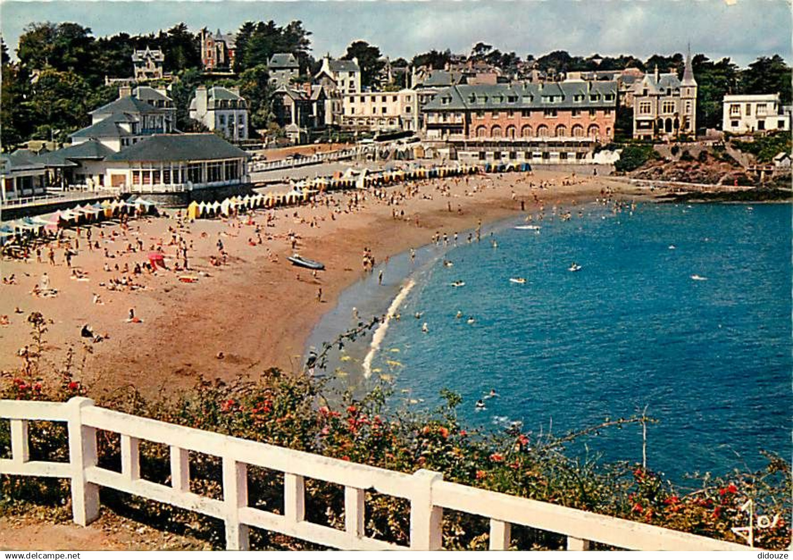 22 - Saint Quay Portrieux - La grande plage - Flamme Postale de Saint Quay Portrieux - CPM - Voir Scans Recto-Verso