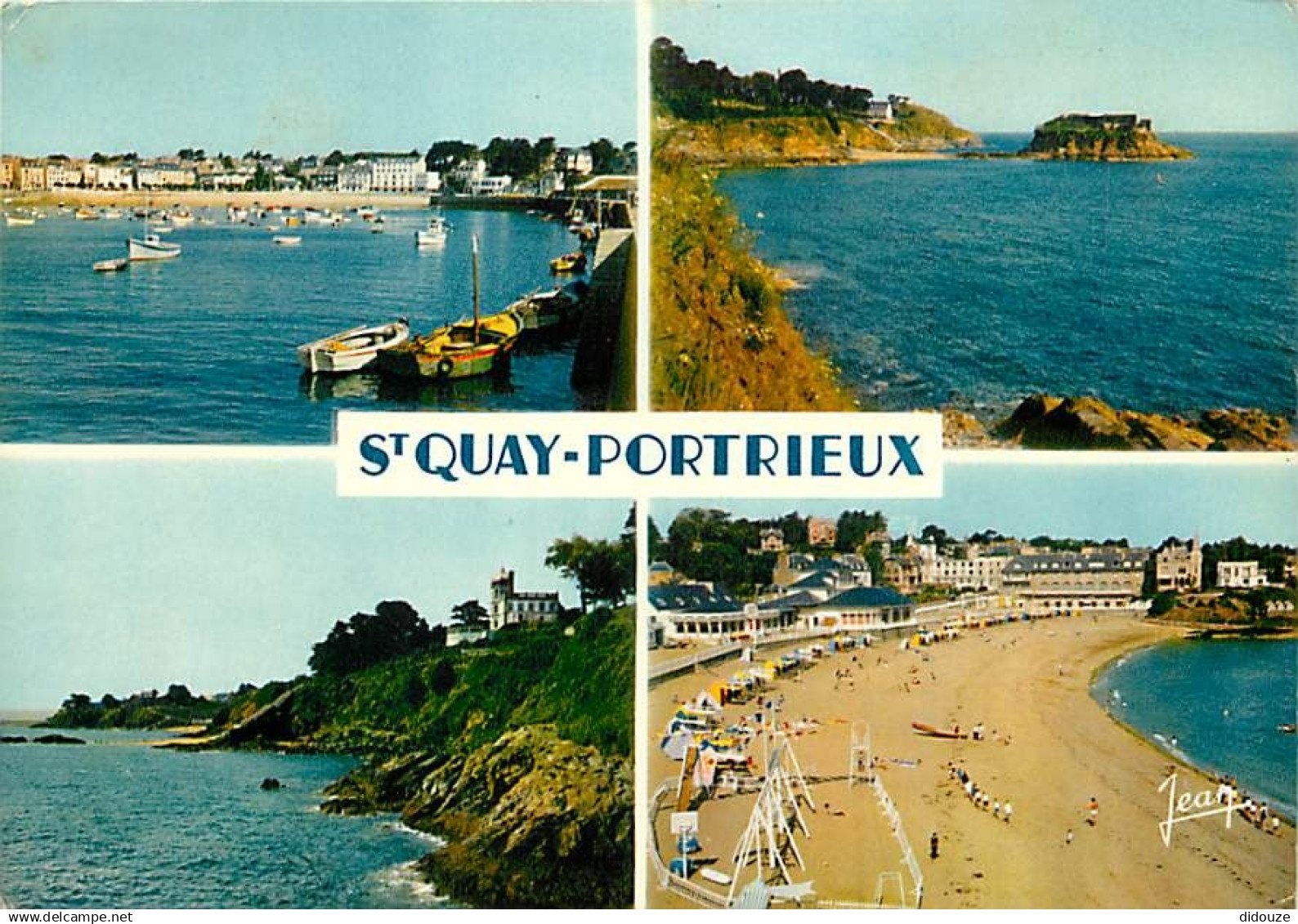 22 - Saint Quay Portrieux - Multivues - Flamme Postale de Saint Quay Portrieux - CPM - Voir Scans Recto-Verso