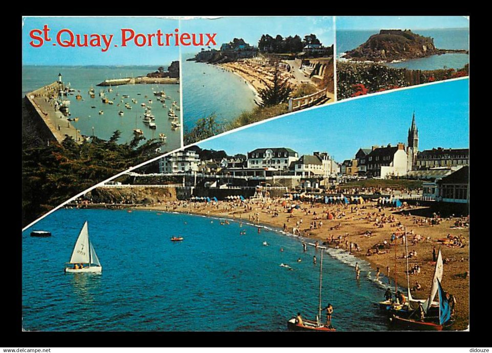 22 - Saint Quay Portrieux - Multivues - Flamme Postale de Saint Quay Portrieux - CPM - Voir Scans Recto-Verso