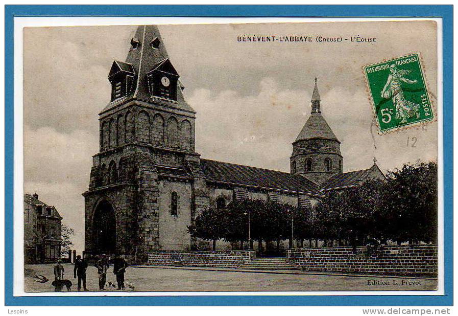 23 - BENEVENT L'ABBAYE -- L'Eglise