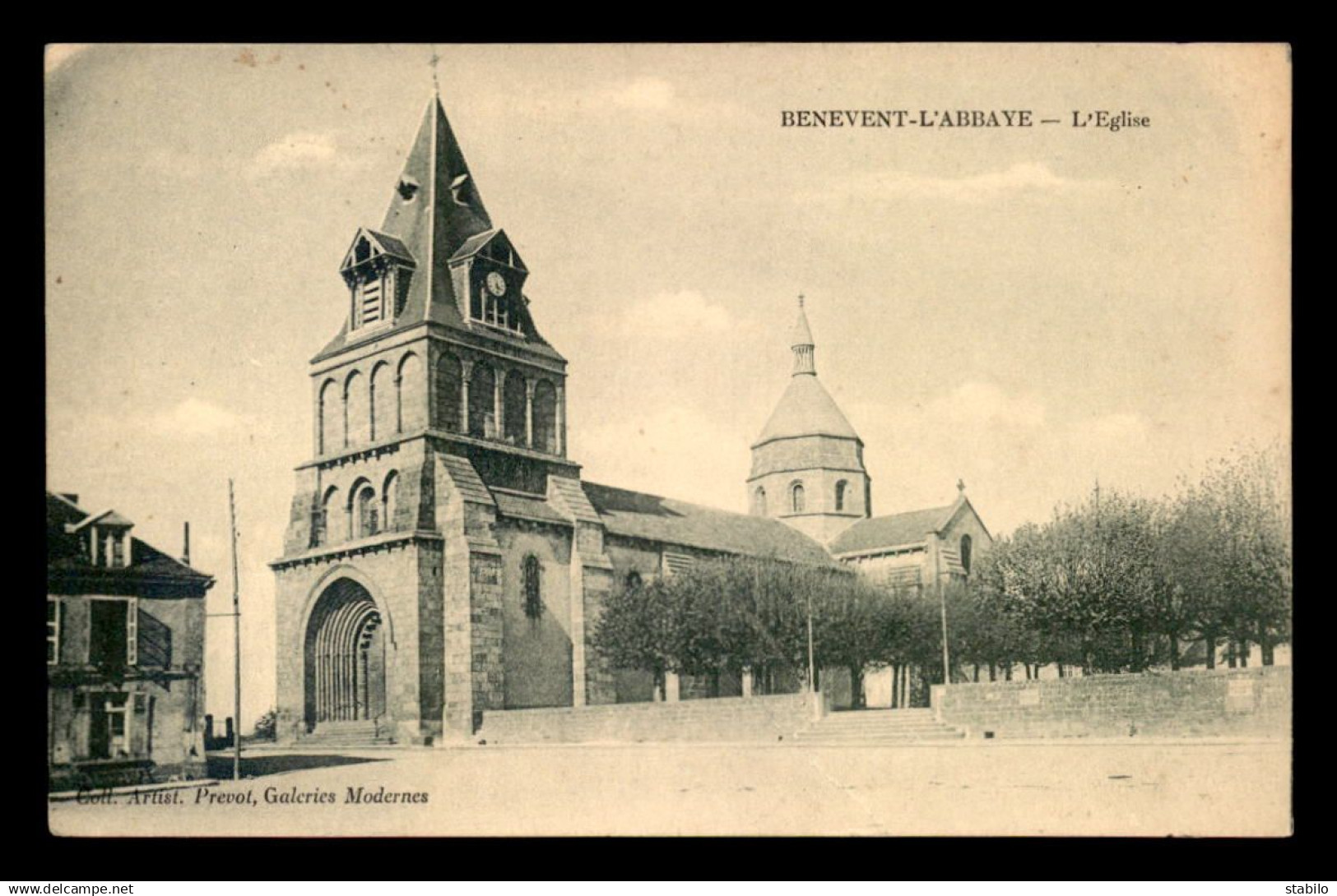 23 - BENEVENT-L'ABBAYE - L'EGLISE