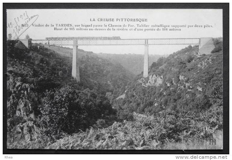 23 Chambon-sur-Voueize viaduc pont chemin de fer    D23D  K23045K  C23045C RH030944