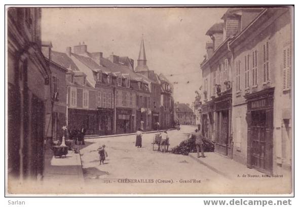 23 , CHENERAILLES , Grande rue