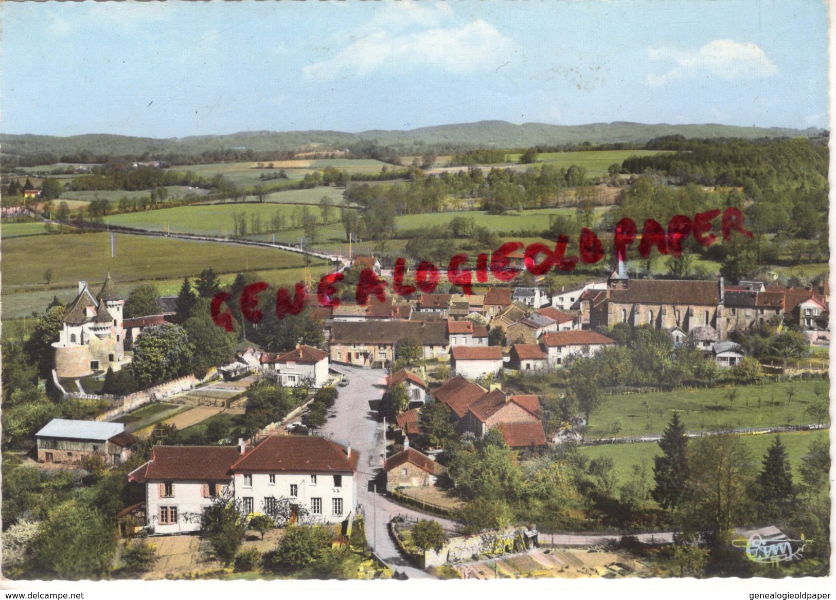 23 - PONTARION - VUE GENERALE AERIENNE