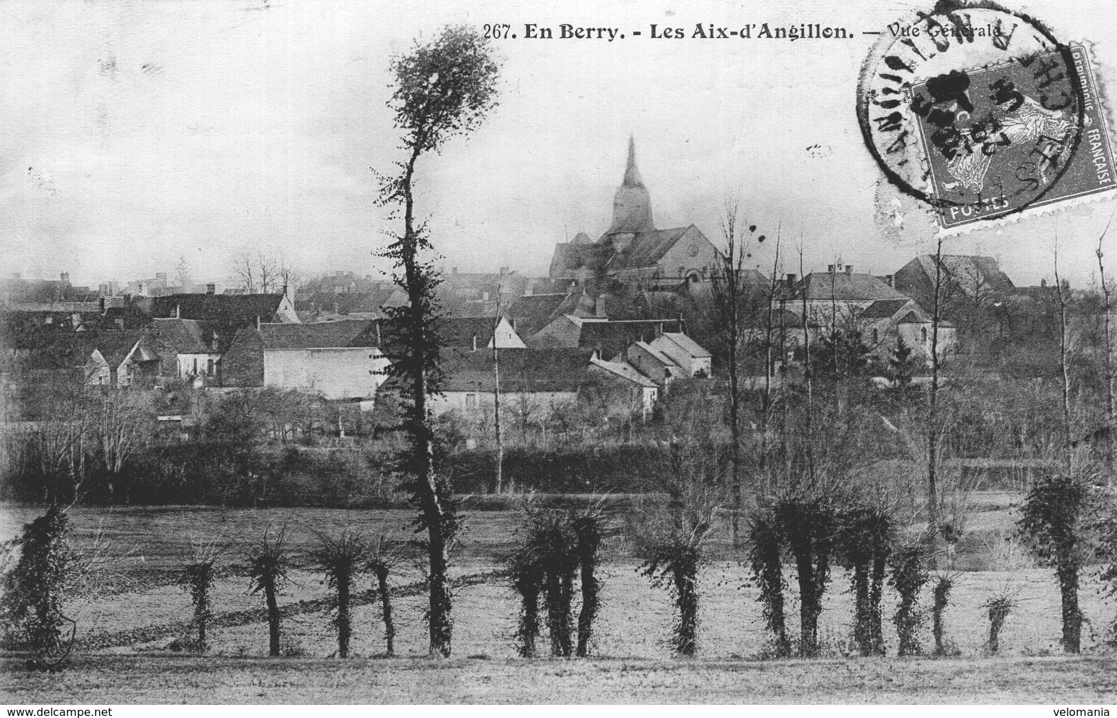 2305 - Les Aix d'Angillon - vue générale