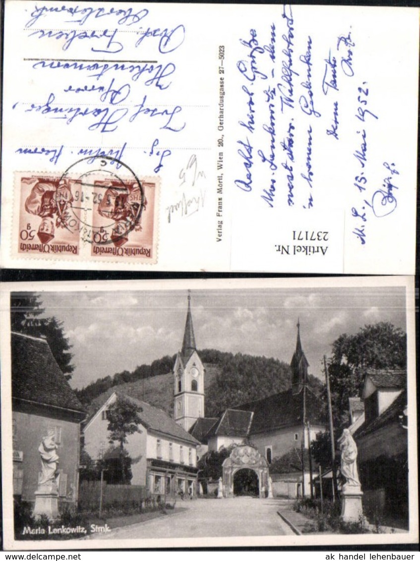 237171,Maria Lankowitz b. K&ouml;flach Stra&szlig;enansicht Kirche