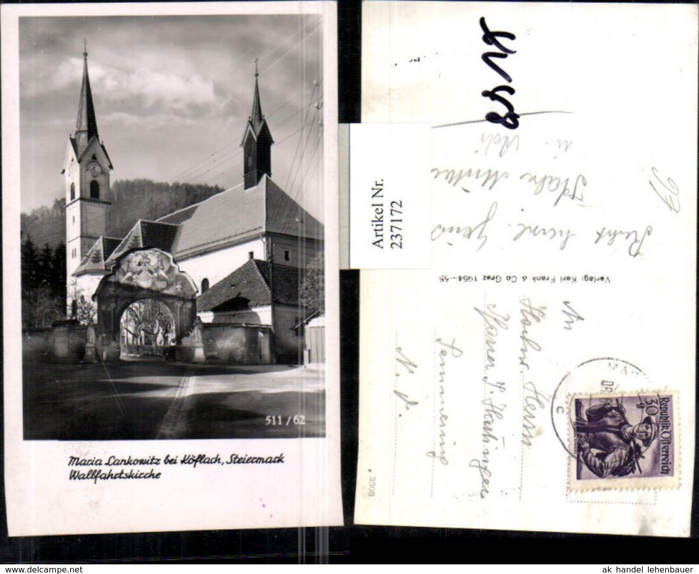 237172,Maria Lankowitz b. K&ouml;flach Wallfahrtskirche Kirche