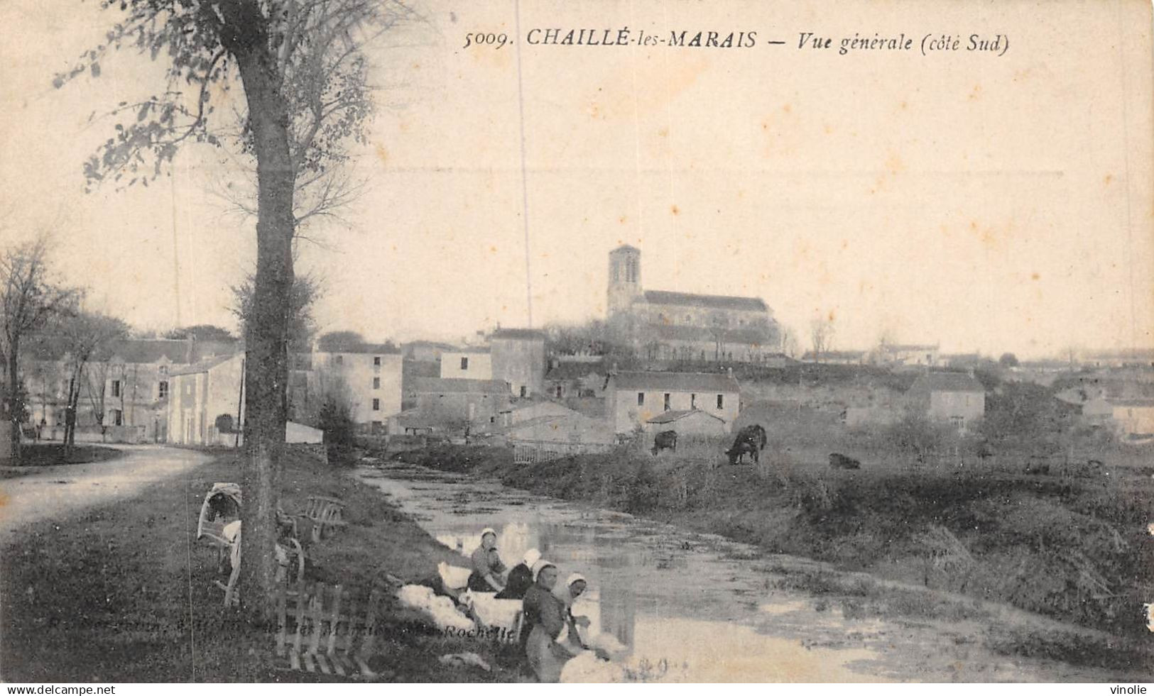 24-6206 : CHAILLE-LES-MARAIS. LAVEUSES. LAVANDIERES