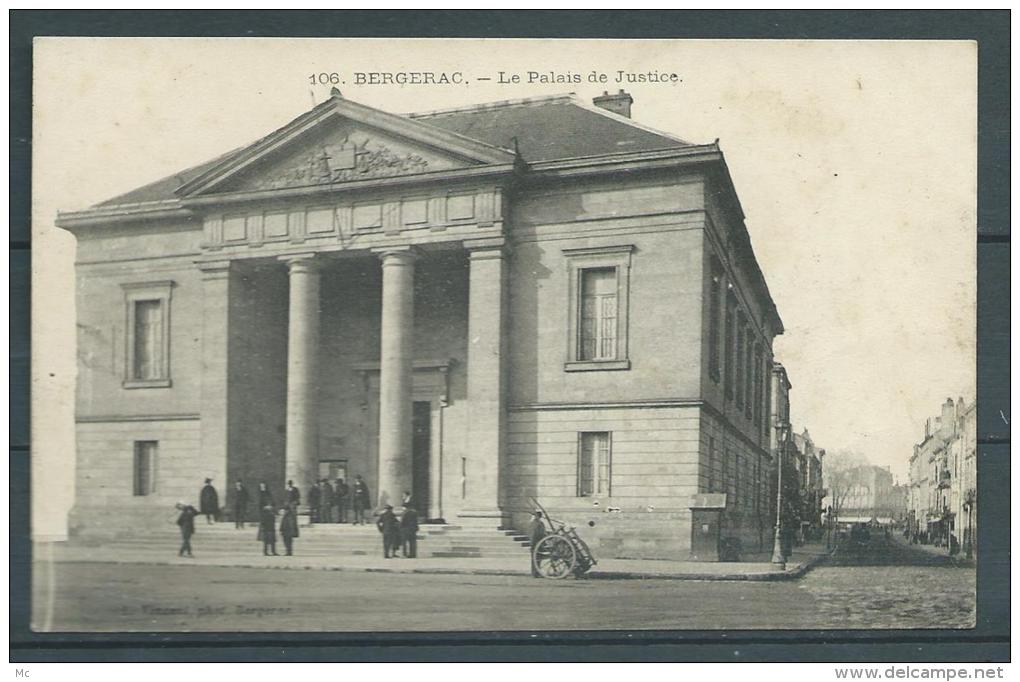 24 - Bergerac - Le Palais de Justice - Animée