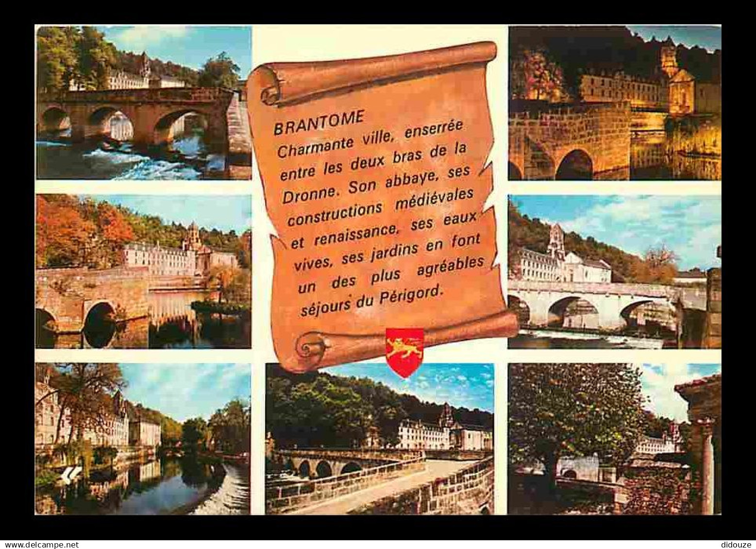 24 - Brantome - Multivues - CPM - Voir Scans Recto-Verso