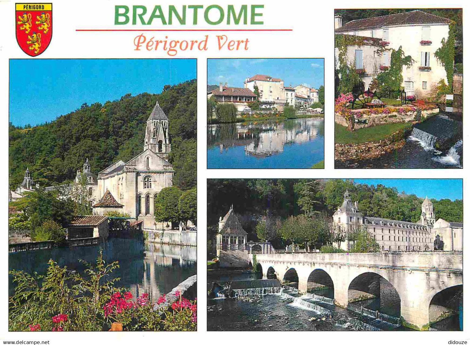 24 - Brantome - Multivues - CPM - Voir Scans Recto-Verso