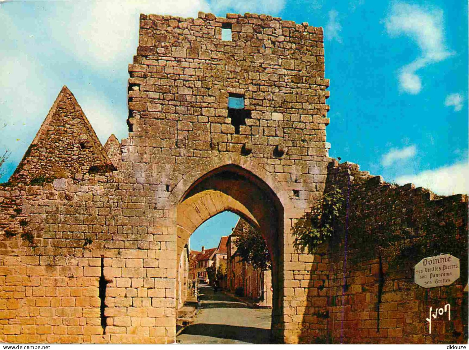 24 - Domme - Porte Delbos - CPM - Voir Scans Recto-Verso