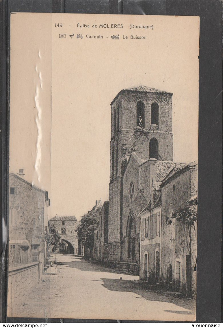 24 - MOLIERES - Eglise de Molières