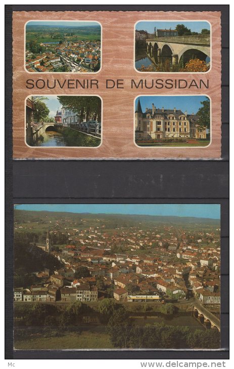 24 - Mussidan  - Lot de 10 cartes - CPM